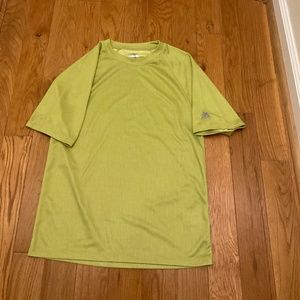 Men's Lime Green ZeroXposure 50+ UPF Short Sleeve Shirt, Size S, NWOT